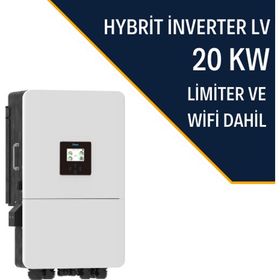 Deye 20 KW Hibrit Trifaze LV 48 V İnverter