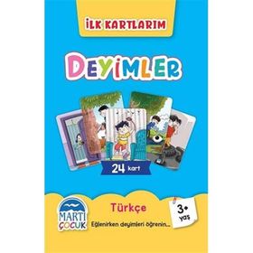 Deyimler İlk Kartlarım - Martı Yayınları