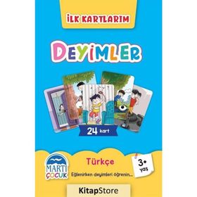 Deyimler İlk Kartlarım - Martı Yayınları