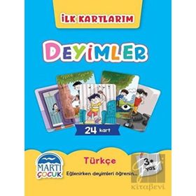 Deyimler İlk Kartlarım - Martı Yayınları