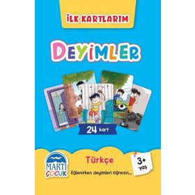 Deyimler İlk Kartlarım - Martı Yayınları
