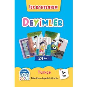 Deyimler İlk Kartlarım - Martı Yayınları