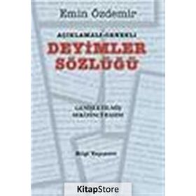 Deyimler Sözlüğü / Emin Özdemir / Bilgi Yayınevi