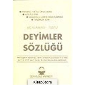 Deyimler Sözlüğü Orta Boy - ogretmen mufit aksakal