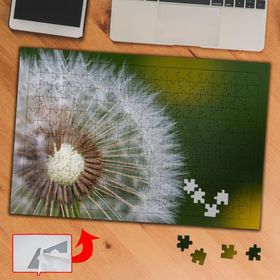 DF871 Yakın Çekim Karahindiba 240 Parça Puzzle Yapboz Tablo
