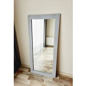 Dfn Wood Masif Ahşap Dikdörtgen Dekoratif Duvar Aynası
