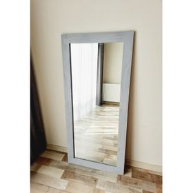 Dfn Wood Masif Ahşap Dikdörtgen Dekoratif Duvar Aynası
