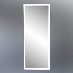 Dfn Wood Mdf Dikdörtgen Beyaz Duvar Salon Boy Aynası