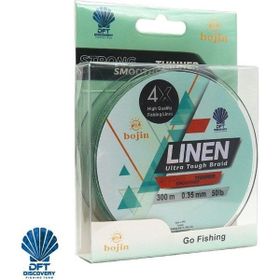 Dft Bojin 4X Linen 0.35 mm 300 mt Yeşil İp Misina