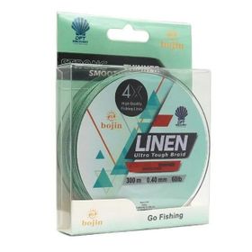 Dft Bojin 4X Linen 0.40 mm 300 mt Yeşil İp Misina