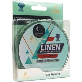 Dft Bojin 4X Linen 0.45 mm 300 mt Yeşil İp Misina