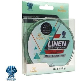Dft Bojin 4X Linen 0.45 mm 300 mt Yeşil İp Misina
