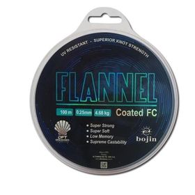 Dft Bojin Flannel Fluoro Carbon 100 mt 0.25 mm Misina