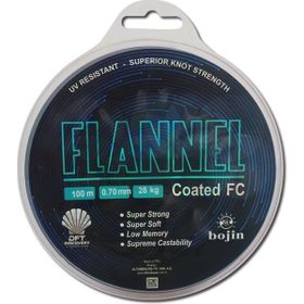 Dft Bojin Flannel Fluoro Carbon 100 mt 0.70 mm Misina