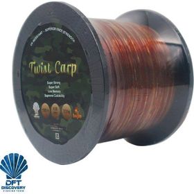 Dft Bojin Twist Carp Kahve Yeşil 1000 mt 0.35 mm Misina