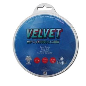 Dft Bojin Velvet Fluoro Carbon 50 mt 0.40 mm Misina