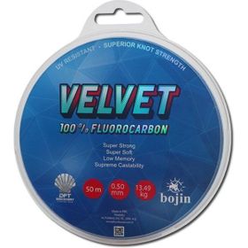 Dft Bojin Velvet Fluoro Carbon 50 mt 0.50 mm Misina