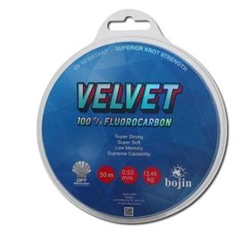 Dft Bojin Velvet Fluoro Carbon 50 mt 0.50 mm Misina