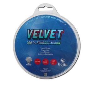 Dft Bojin Velvet Fluoro Carbon 50 mt 0.50 mm Misina