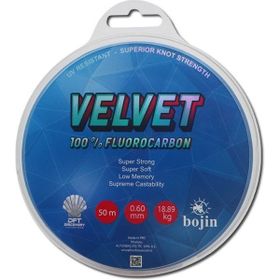 Dft Bojin Velvet Fluoro Carbon 50 mt 0.60 mm Misina