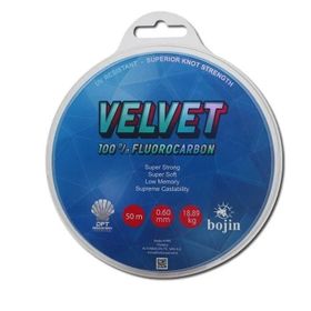 Dft Bojin Velvet Fluoro Carbon 50 mt 0.60 mm Misina