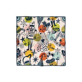 DG0187-22 Comics Desenli Pudra 50x50 cm Bandana