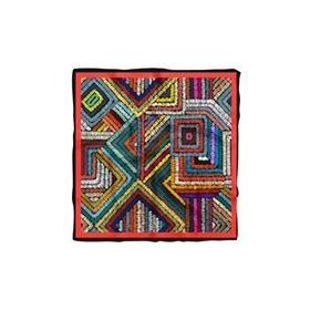 DG0788-22 Çok Renkli Otantik Desenli 50x50 cm Bandana