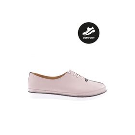 DGN 095 Gümüş Kadin Kalın Taban Bağcıklı Comfort Ayakkabı