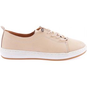 DGN 1020-22Y Krem Kadın Bağcıklı Comfort Ayakkabı
