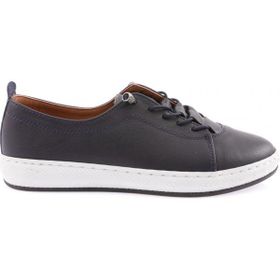 DGN 1020-22Y Lacivert Kadın Bağcıklı Comfort Ayakkabı
