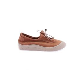 DGN 1031 Taba Kadın Bağcıklı Casual Ayakkabı