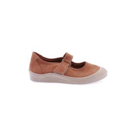 DGN 1032 Taba Kadın Cırtlı Casual Ayakkabı