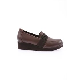 DGN 1094-22K Kadın Kalın Taban Bantlı Comfort Ayakkabı