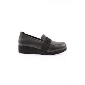 DGN 1094-22K Kadın Kalın Taban Bantlı Comfort Ayakkabı