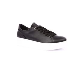 Dgn 110 Kalın Taban Sneakers Kadın Spor Ayakkabı Siyah