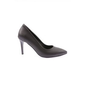 DGN 110K-22Y Siyah Kadın Sivri Burun Stiletto 11P Topuklu Ayakkabı