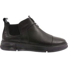 DGN 12432 20 K Siyah Erkek Casual Bilek Bot