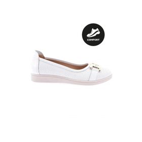 DGN 2353 Beyaz Tokalı Kadın Comfort Ayakkabı