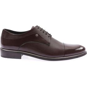 DGN 2537 Bordo Erkek Neolit Taban Smokin Ayakkabı