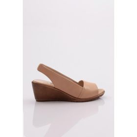 DGN 7119-22Y Kahve Kadın Dolgu Taban Sandalet