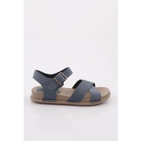 DGN P31-1512 Mavi Kadın Çapraz Bantlı Sandalet