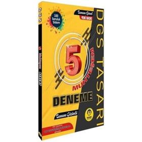 DGS 5 Çözümlü Muhteşem Deneme - Tasarı Yayınları