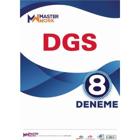 DGS 8 Deneme Çözüm Kitapçığı Sayısal - Sözel MasterWork Yayınları
