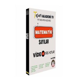 DGS ALES TYT Matematik Sayılar Video Ders Notları - Tasarı Eğitim Yayınları