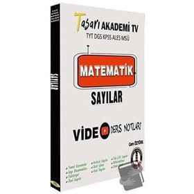 DGS ALES TYT Matematik Sayılar Video Ders Notları - Tasarı Eğitim Yayınları