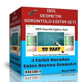 DGS Geometri Görüntülü Eğitim Seti Enine Boyuna Eğitim
