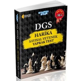 DGS Harika Sayısal Yetenek Yaprak Test - Akıllı Adam Yayınları Komisyon