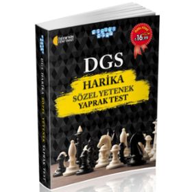 DGS Harika Sözel Yetenek Yaprak Test - Akıllı Adam Yayınları Komisyon