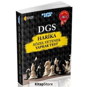DGS Harika Sözel Yetenek Yaprak Test - Akıllı Adam Yayınları Komisyon