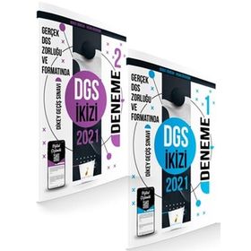 DGS İkizi 2 Özgün Deneme Sınavı Dijital Çözümlü Pelikan Yayınevi